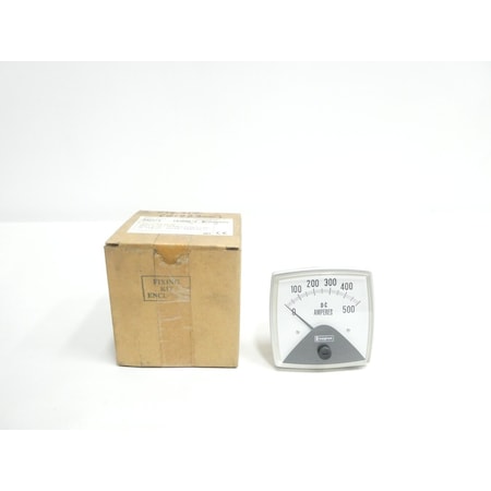 Crompton 0-500A AMP AMMETER 016-01AA-ECSF